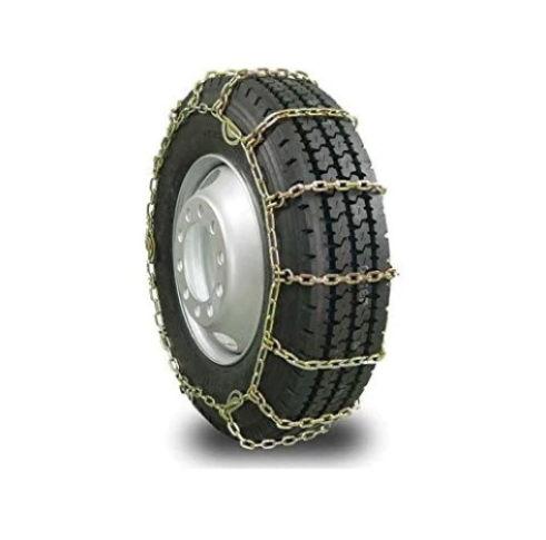 Snow Chain, Quik Gripper For Single Wheel 22.5". Set Of 2 Truck Tire Chain