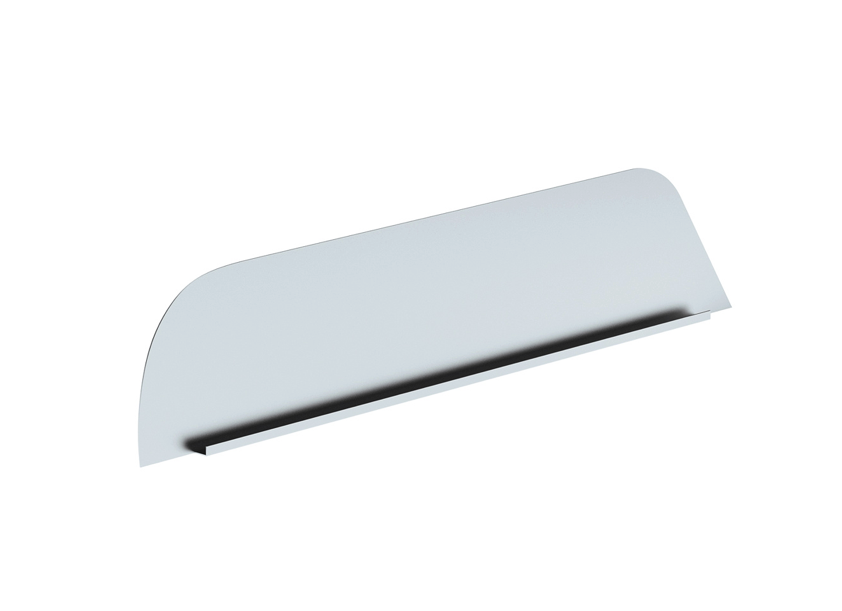 STAINLESS 6" CHOP TOP CHOPPED WINDOW TRIM FOR 2008-2017 FREIGHTLINER CASCADIA