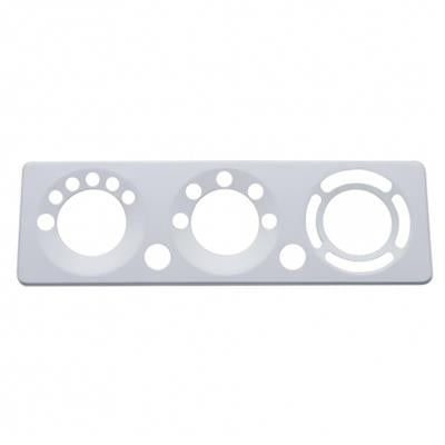 Stainless Steel 2006 + Peterbilt A/C Control Plate