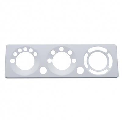 Stainless Steel 2006 + Peterbilt A/C Control Plate