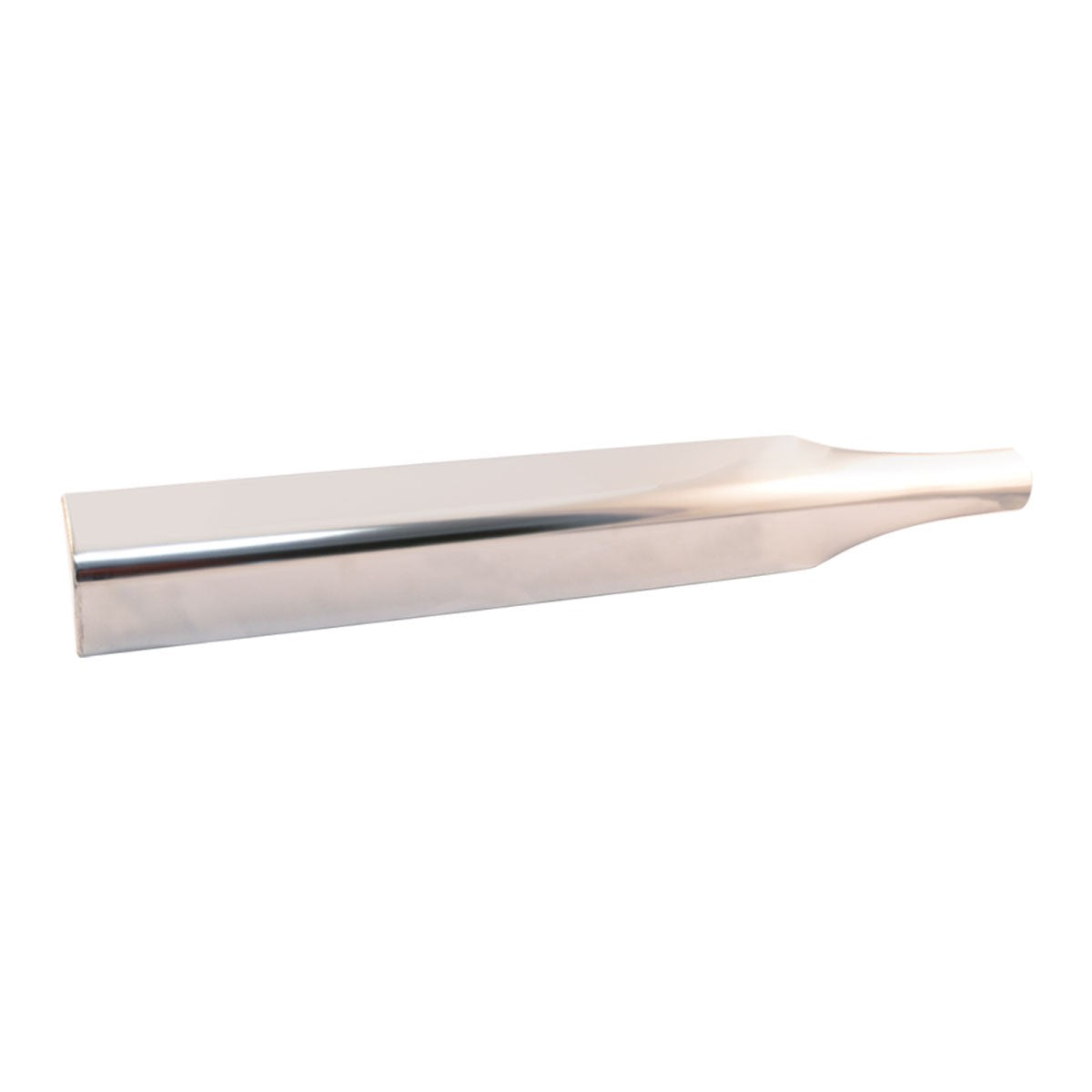Stainless Steel Universal Triangular Side Mount Arm. Includes Polished and Welded and cap