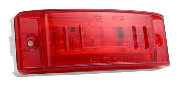 LED Clearance Marker Lights Optic Lens Male Pin Lighting & Accessories