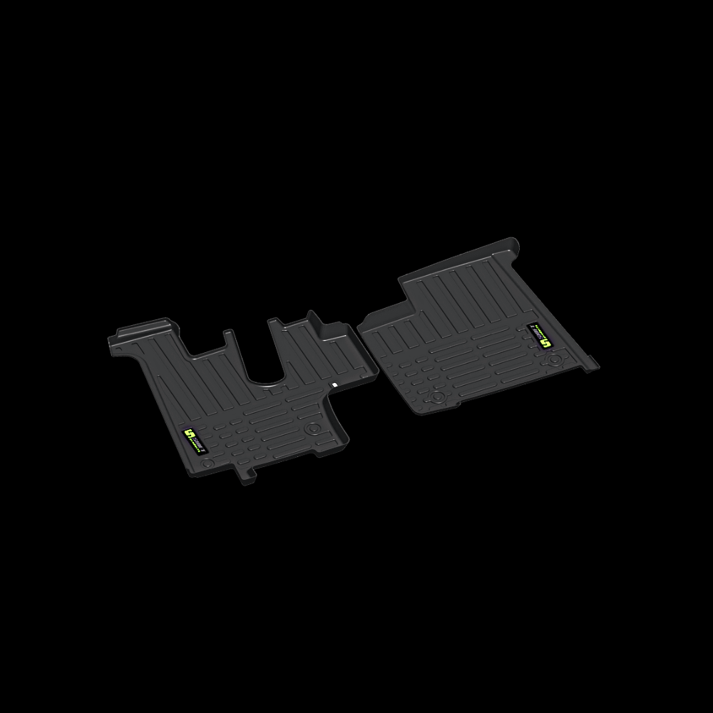 Thermoplastic Black Floor Mats Kenworth (KWT600, T660, T800, W900) (06-15)