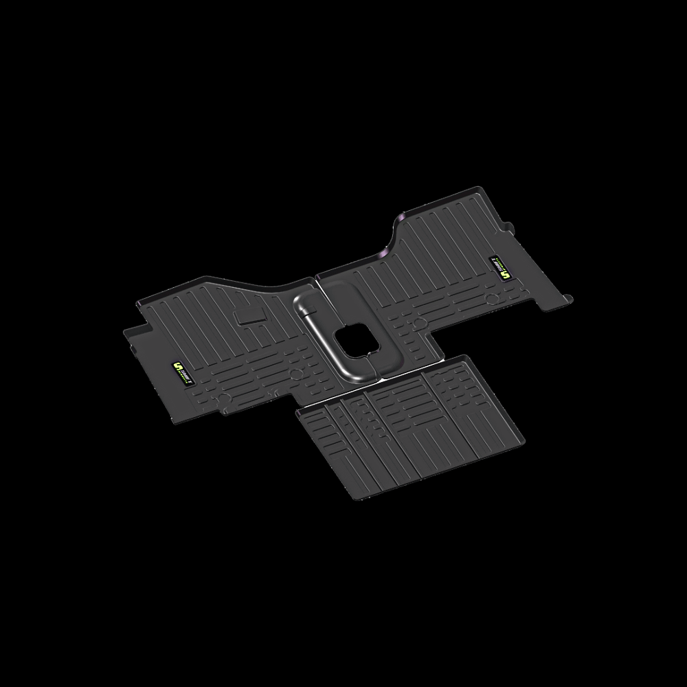Thermoplastic Black Floor Mats Kenworth & Peterbilt (KWT680, T880 13-21, PB 567,579 13-21)
