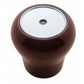 " Tractor " Wood Air Valve Knob - Stainless Plaque