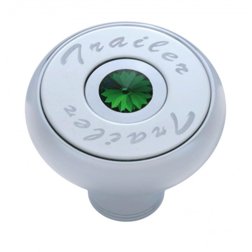 Trailer Deluxe Air Valve Knob - Green Diamond Cab Interior