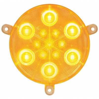 Truck City Chrome & Parts - 13 Amber LED Daytime Running Light For 2005-2010 Freightliner Century