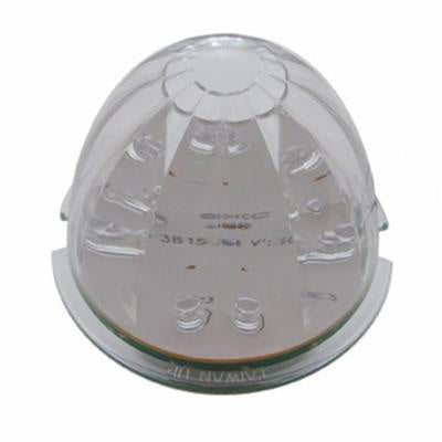 Truck City Chrome & Parts - 17 LED Watermelon Cab Light - Amber LED/Clear Lens (Bulk)