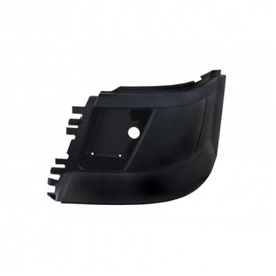 Truck City Chrome & Parts - 2004 + Volvo VNL Bumper End w/ Fog Light Hole (Stud Mount) - Driver