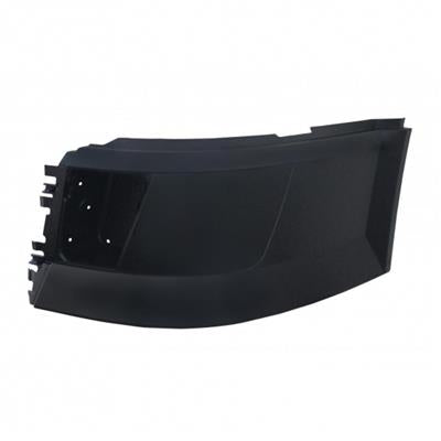 Truck City Chrome & Parts - 2004 + Volvo VNL Bumper End w/ Fog Light Hole (Stud Mount) - Driver