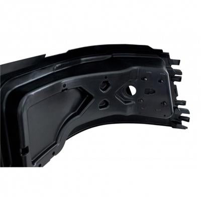 Truck City Chrome & Parts - 2004 + Volvo VNL Bumper End w/ Fog Light Hole (Stud Mount) - Driver