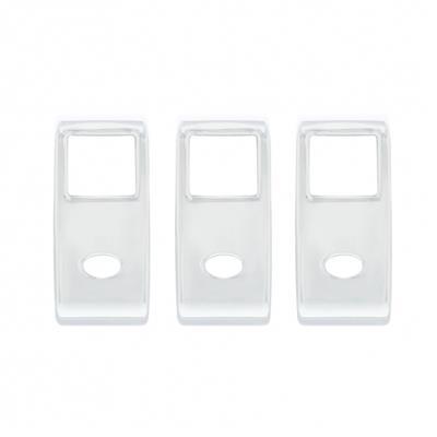 Truck City Chrome & Parts - 2014 + Peterbilt / Kenworth Chrome Rocker Switch Cover - 2 Openings