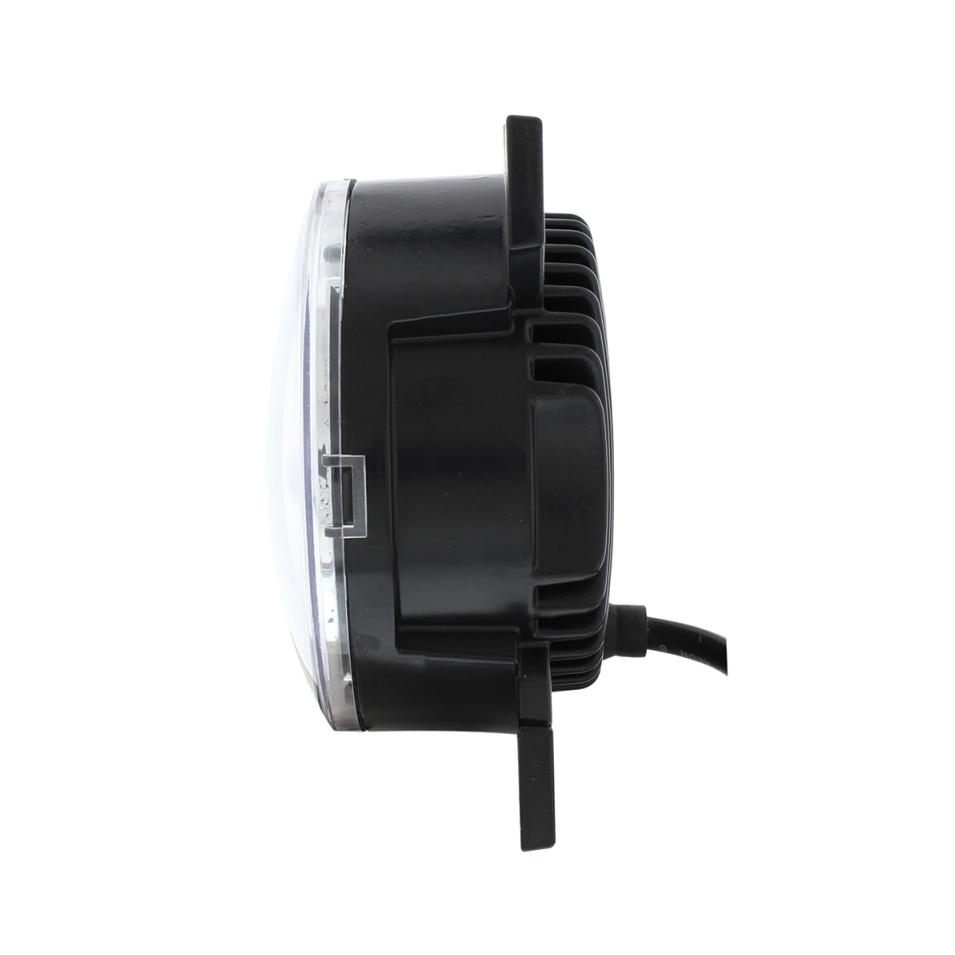 4 1/4 Chrome Round LED Fog Light with LED Position Light Bar for Peterbilt 579/587 & Kenworth T660 Series Lighting & Accessories