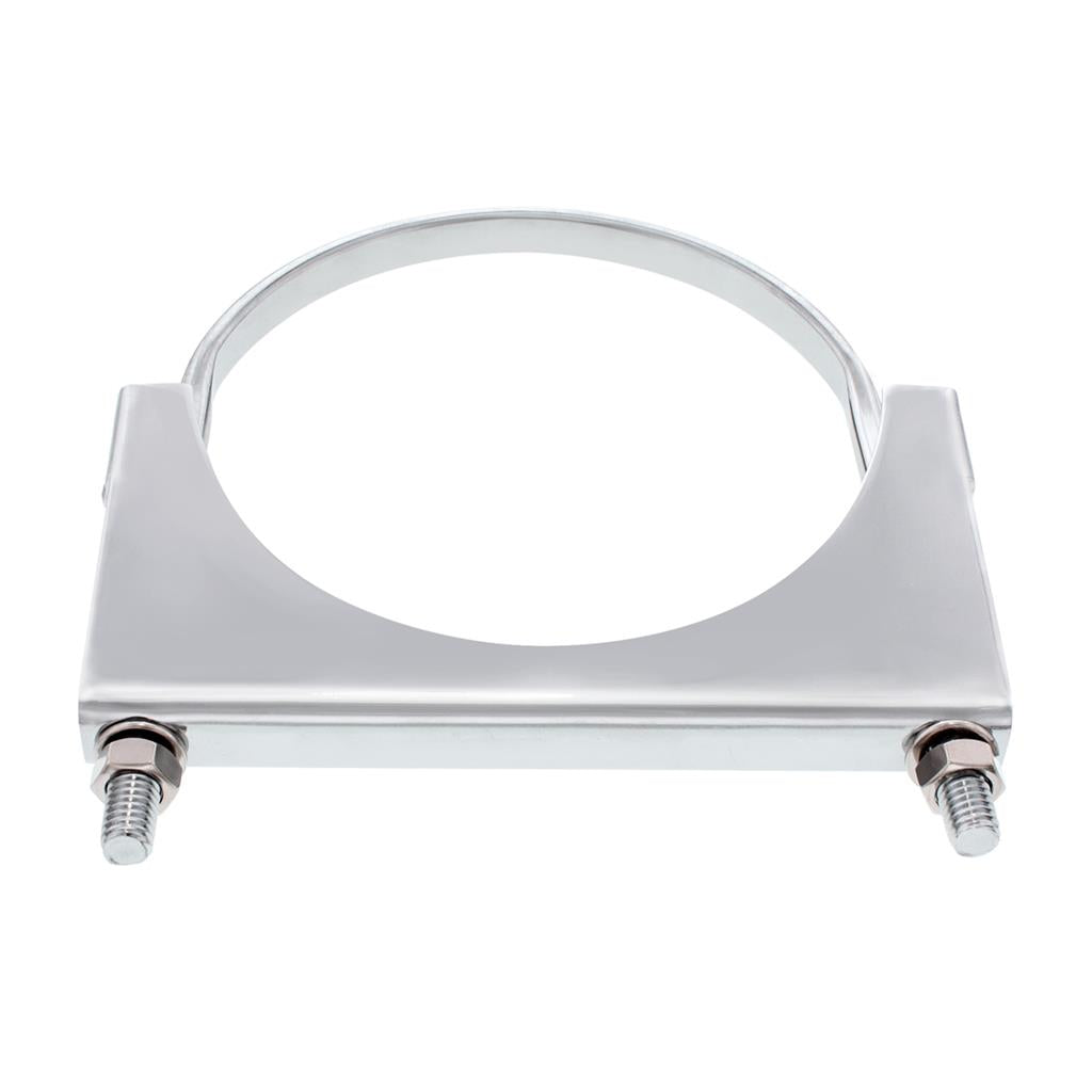 Truck City Chrome & Parts - 7" Stainless U-Bolt Exhaust Clamp