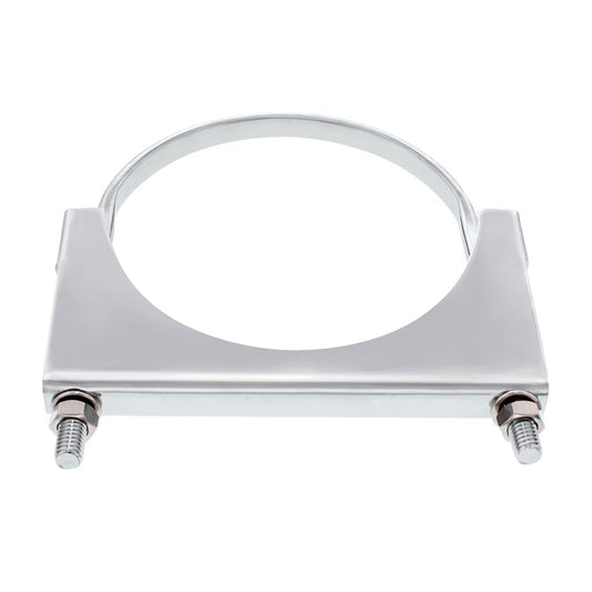 Truck City Chrome & Parts - 7" Stainless U-Bolt Exhaust Clamp