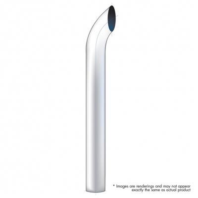 Truck City Chrome & Parts - Curved Exhaust (Bulk) 6” DIA. 96'' L.
