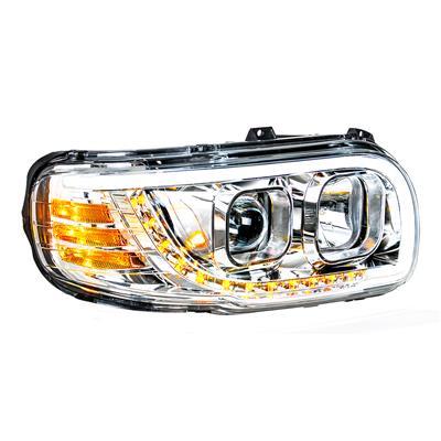 Truck City Chrome & Parts - **DISCONTINUED** Chrome Projection Headlight w/ LED Position Light &