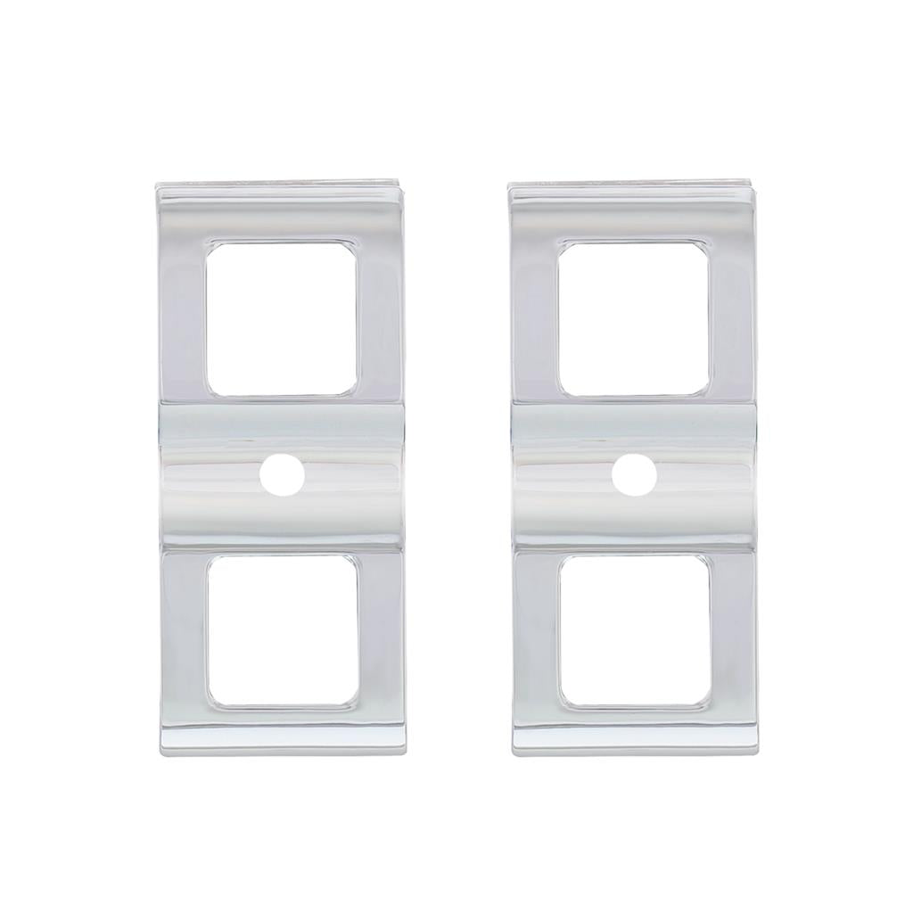 Truck City Chrome & Parts - Freightliner Cascadia Switch Cover - 3 Openings (2-pack)