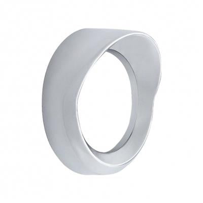 Truck City Chrome & Parts - Chrome Plastic Century Small Gauge Cover W/ Visor - Freightliner