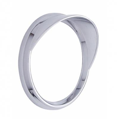 Truck City Chrome & Parts - Chrome Plastic Century Speed/Tachometer Cover W/ Visor - Freightliner