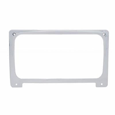 Truck City Chrome & Parts - Chrome Plastic Freightliner Center Gauge Cluster Cover W/ Visor