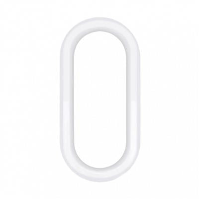 Truck City Chrome & Parts - Chrome Plastic Peterbilt Exterior Oval Window Cover/Adhesive