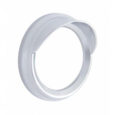 Truck City Chrome & Parts - Speed/Tachometer Gauge Cover w/ Visor For Kenworth - Classic Design.