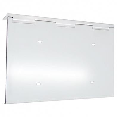 Truck City Chrome & Parts - Stainless 1 License Plate Holder w/ Hinge 21552
