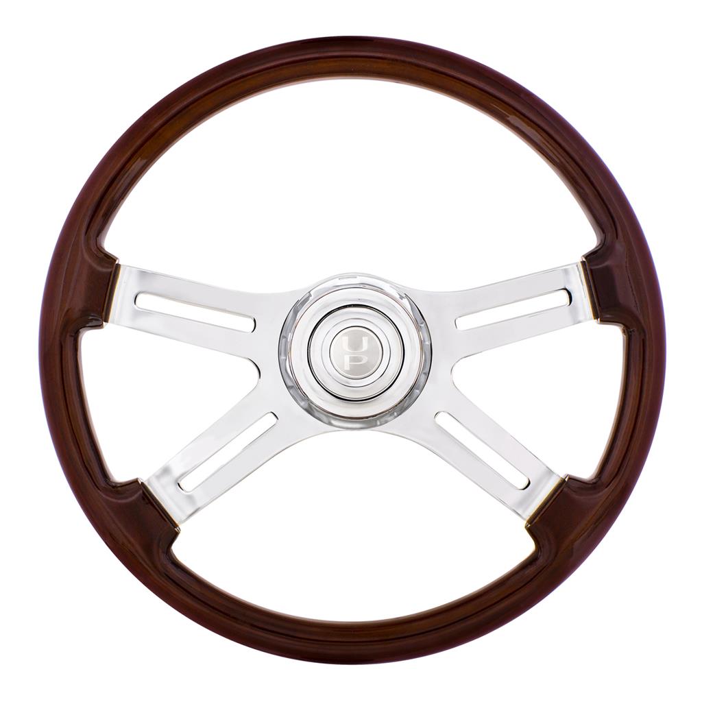 Truck City Chrome & Parts - Steering Wheel 18" 4 Spoke Freightliner 1989 - 2006