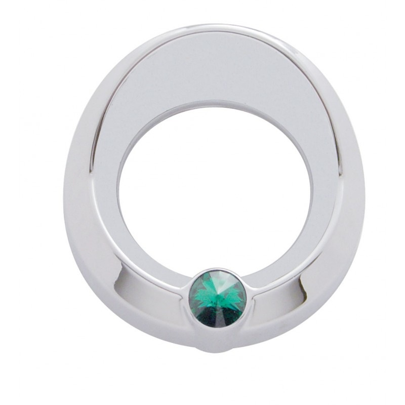 Universal Signature Small Gauge Cover W/ Visor - Green Diamond - Cab Interior