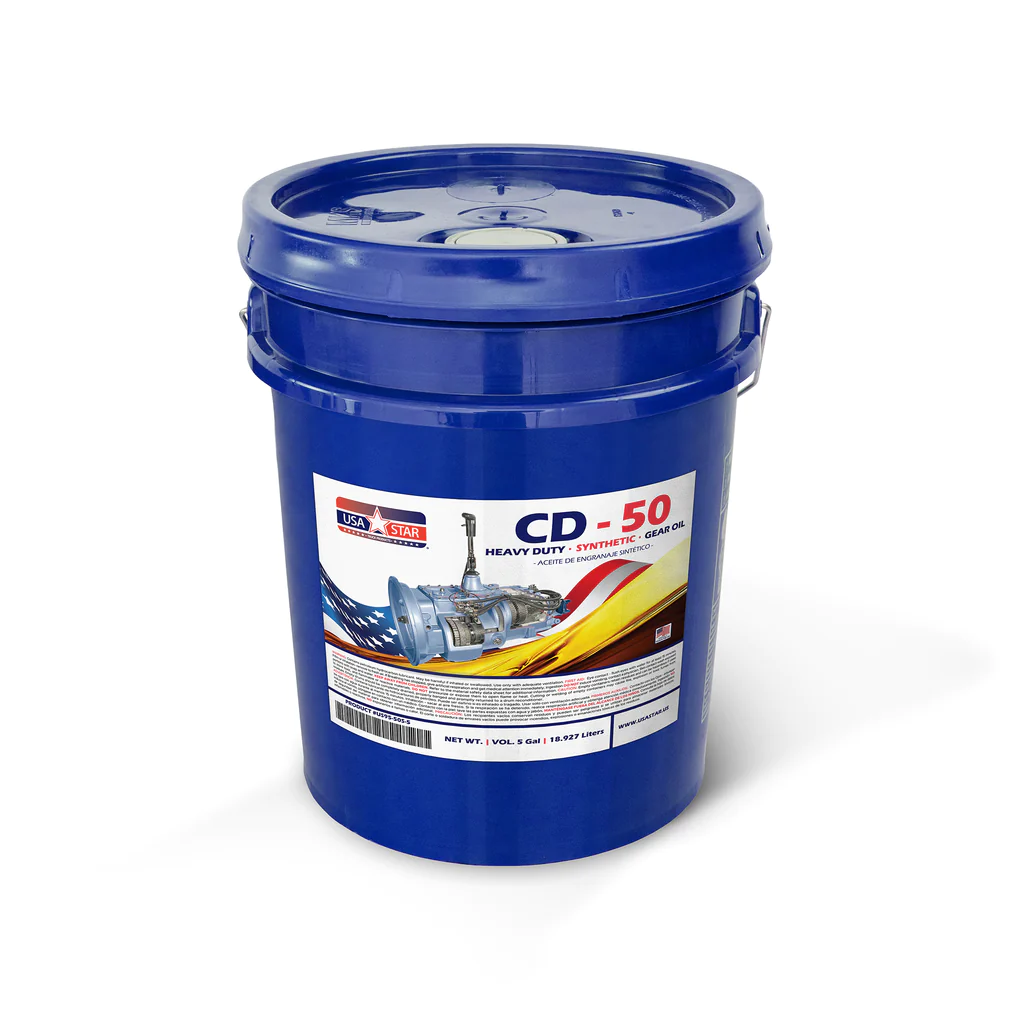 USA STAR Synthetic CD50 For New Transmission Gear Oil , 5 Gallon Pail