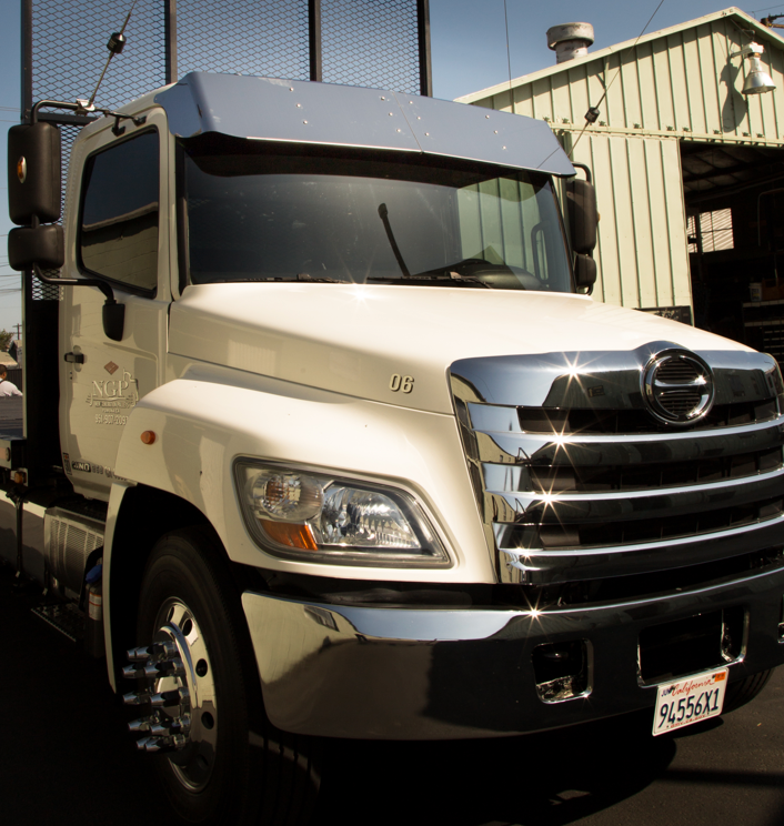 Visor 14" Hino Blank No Light Holes