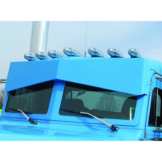 Visor 14" Paintable Bowtie Southern Style Peterbilt Standard/Ultra Cab 330/335/340/357/378/379/384/385/386/388/389