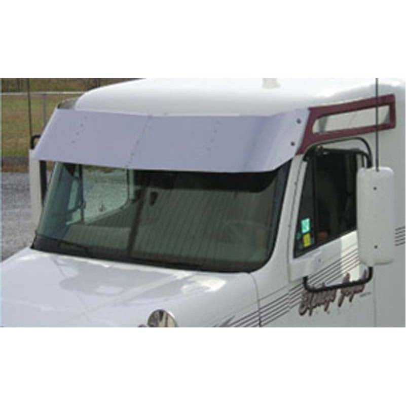 Visor 16" Stainless Steel Mid Roof Freightliner Columbia & Century Class (2004-) & Coronado (2003+)