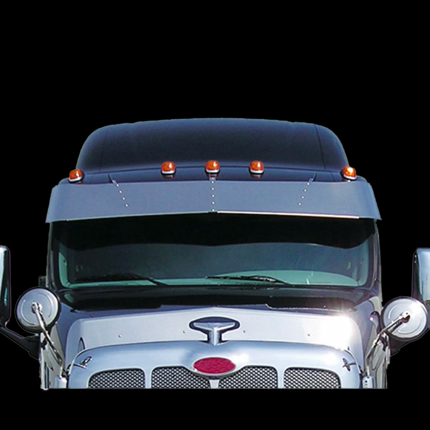Visor Peterbilt 387 / 587. 2000+ 15" 1/2.