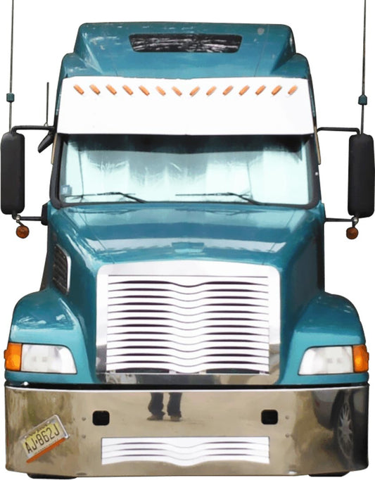 VN / VNL Series - 04-'17 - Hood Grill w/16 Twisted Louvers (39.25)