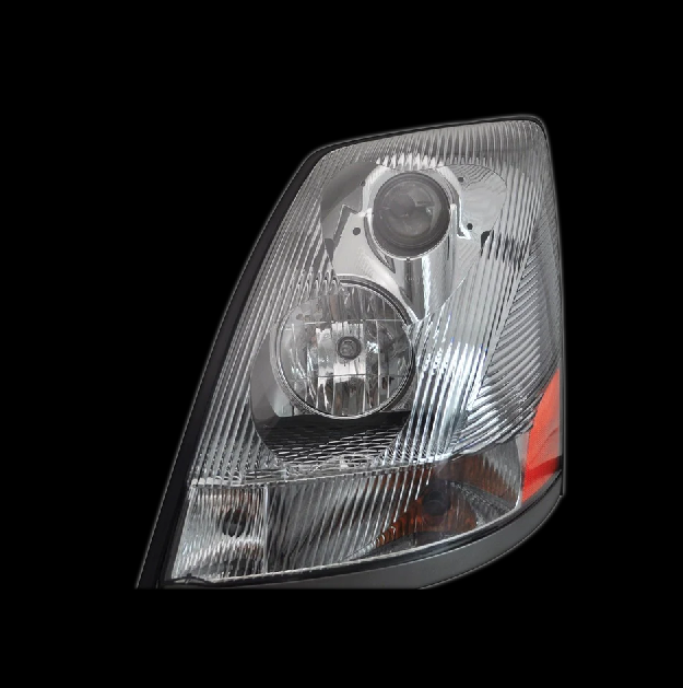 Volvo Headlamps VN 03+ Left Hand Side. Chrome Reflector