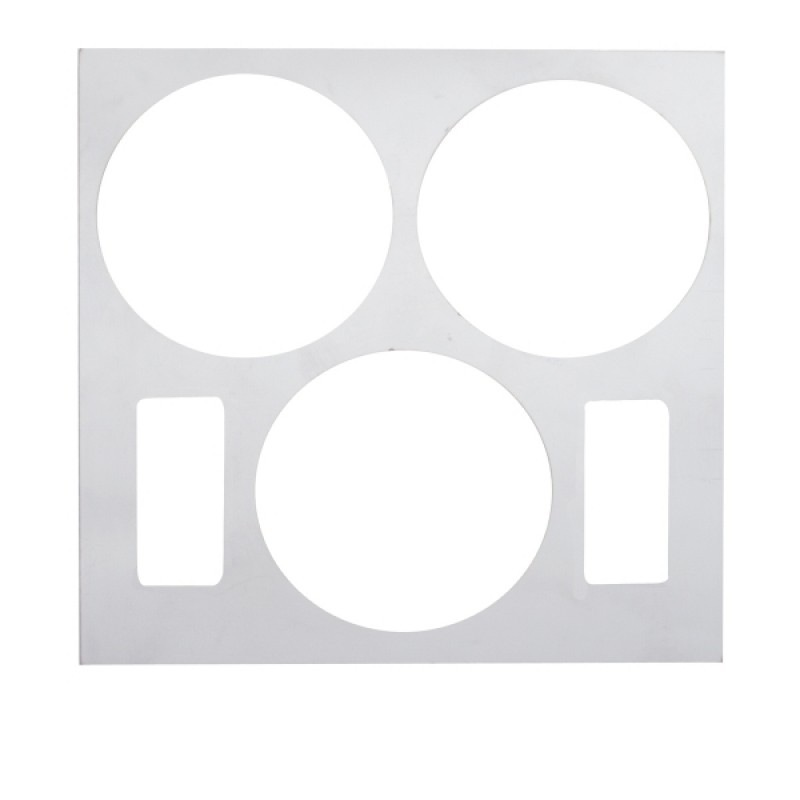 Stainless Steel Volvo A/c Control Trim - Cab Interior