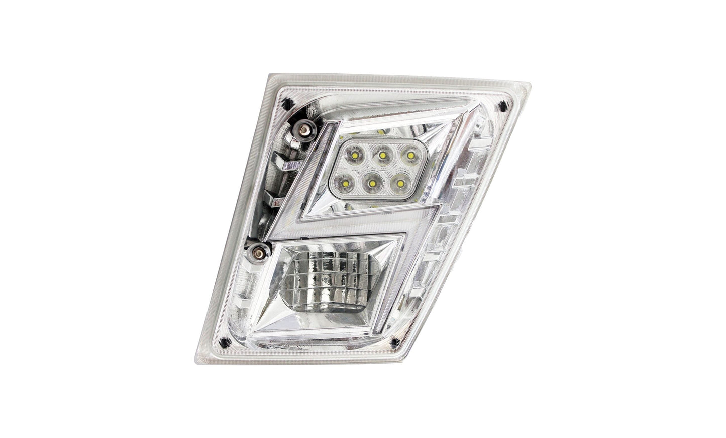 VOLVO VN/VNL 2003-2017 HIGH POWER LED FOG LIGHT CHROME (DRIVER)