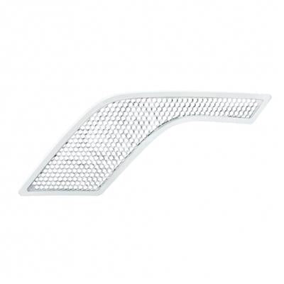 Volvo VN/VNL Chrome Hood Air Intake Grille - Driver.