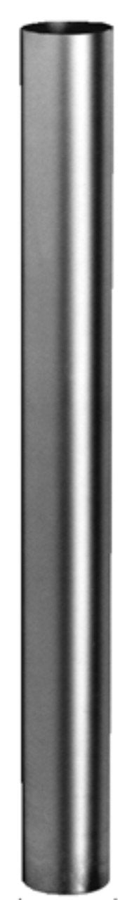 Welded Tubing, Outside 5'', Length In Feet 5. Straight, flat Pipe Galvanized ( Sold by ft)