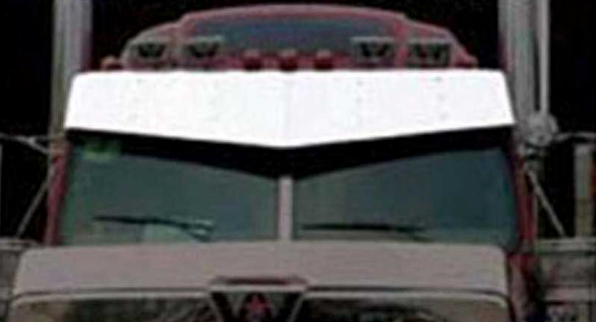 Western Star Heritage 14"x 16" V-Style Visor