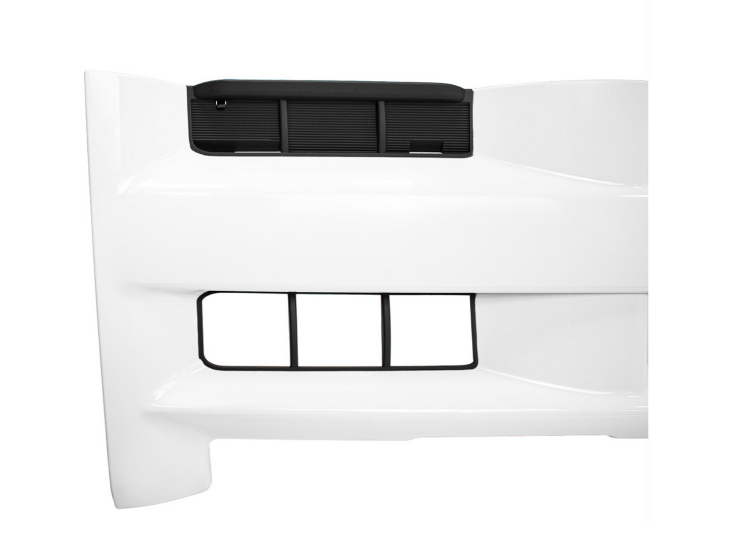 WHITE PAINTED GRILLE FOR 2008-2015 ISUZU NPR (ELF 200/300)