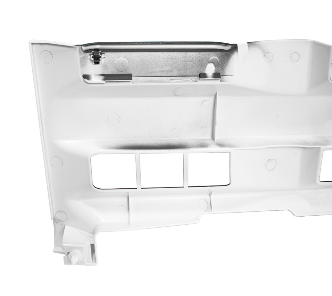 WHITE PAINTED GRILLE FOR 2008-2015 ISUZU NPR (ELF 200/300)