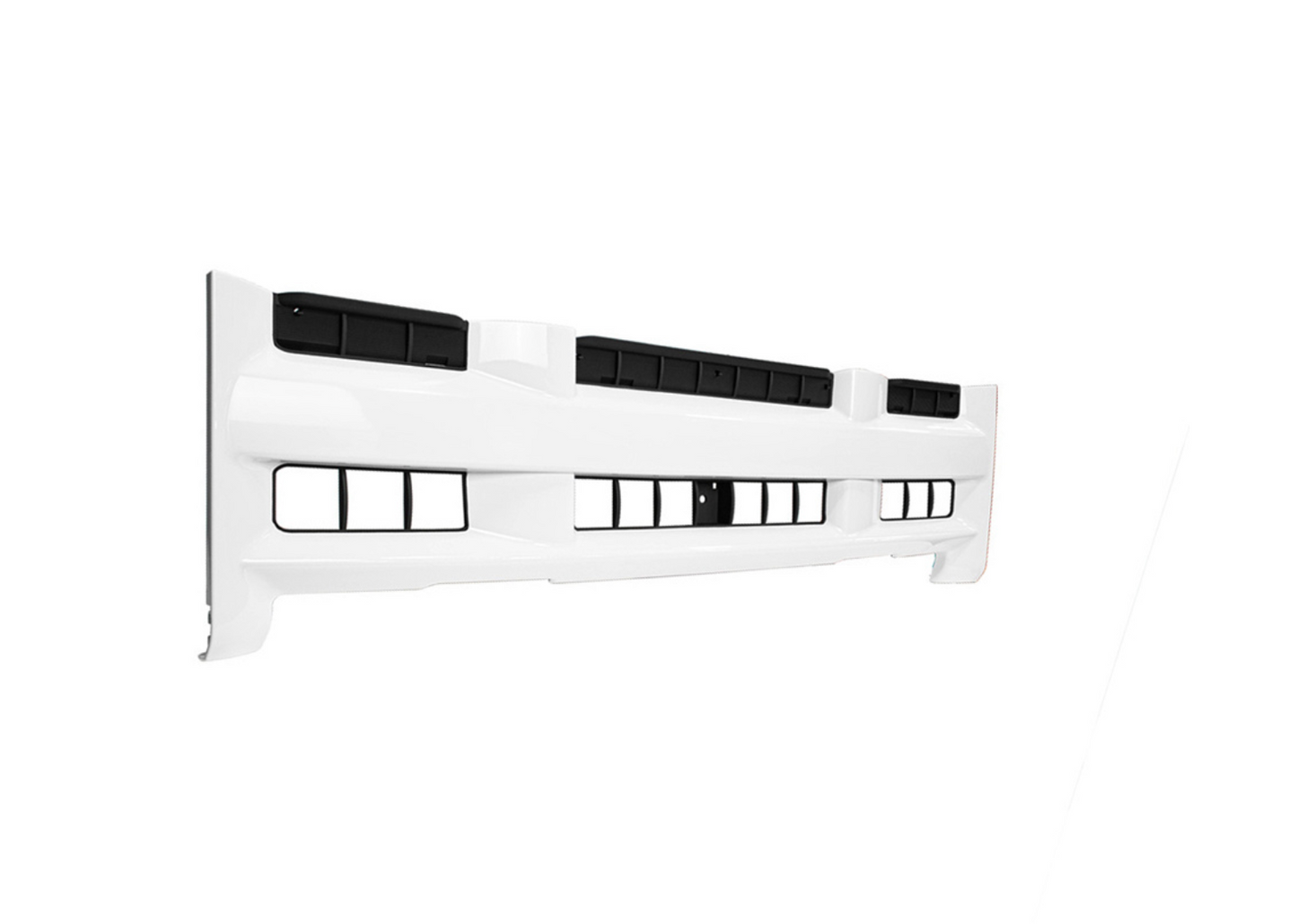 WHITE PAINTED GRILLE FOR 2008-2015 ISUZU NPR (ELF 200/300)