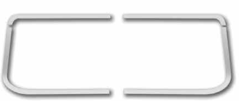 Windshield Trim Kenworth W900 Curved Windshield 2014 (4 Pieces)