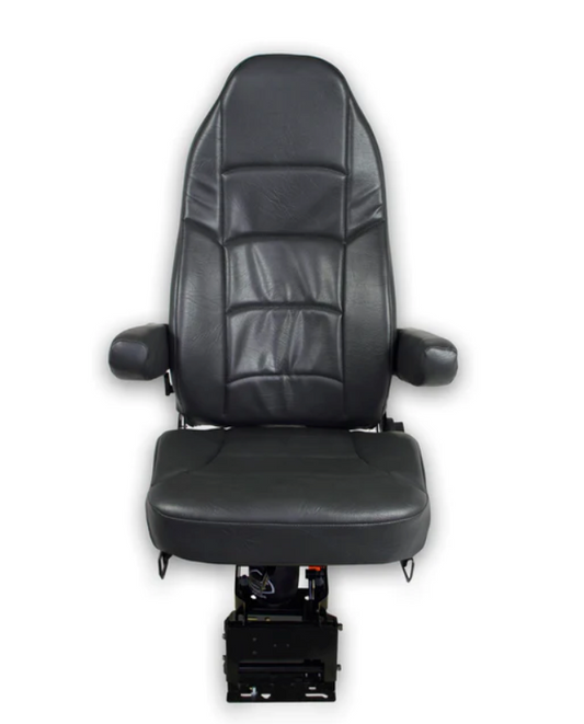 Seat Heritage Silver Vinyl - Highback with Arms