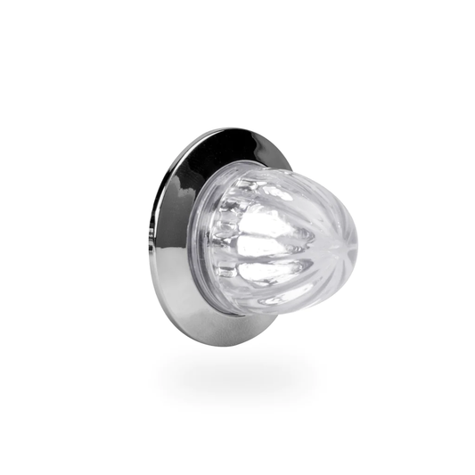 1" Watermelon LED Dual function light 12V (Amber/Blue)