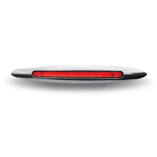 1" x 9" Slim Flatline Marker LED - Red