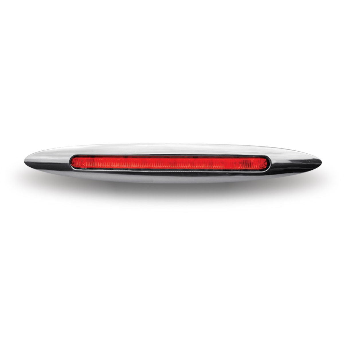 1" x 9" Slim Flatline Marker LED - Red